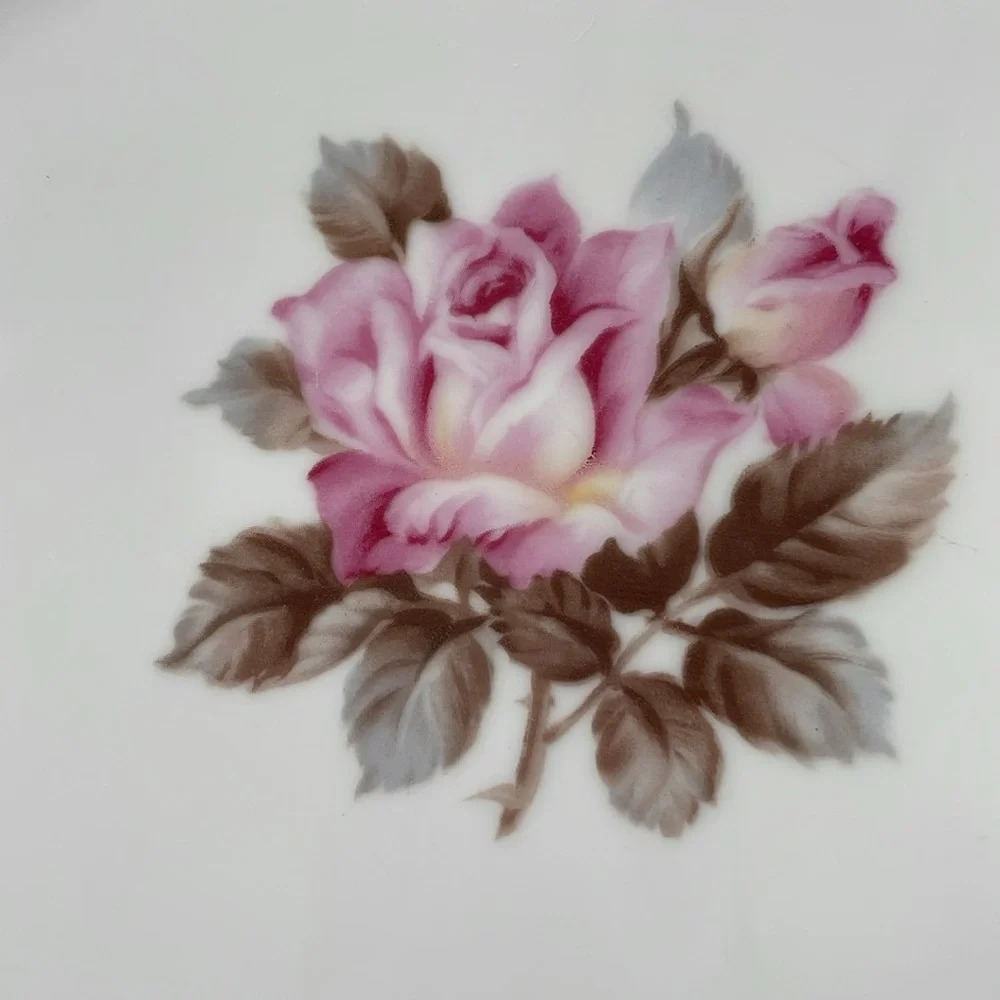 Noritake pink rose small platter 9x12 Rosetta